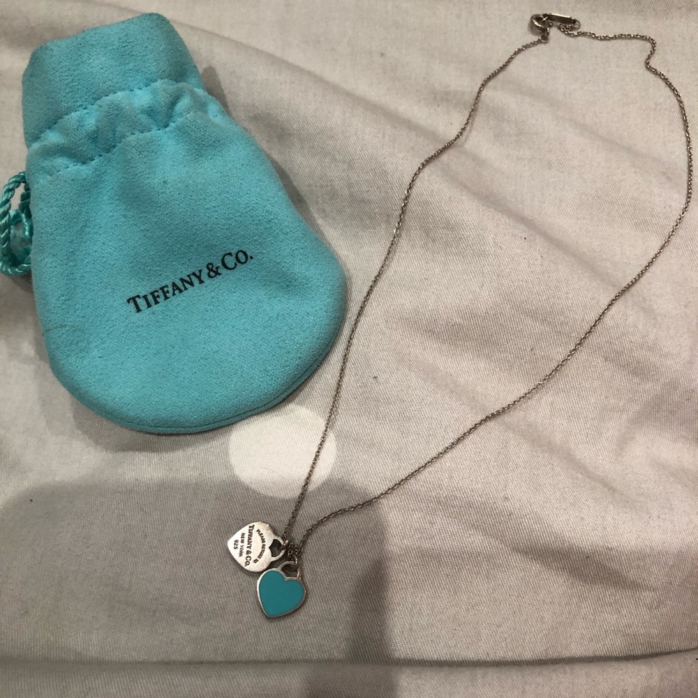 Tiffany and Co. heart necklace genuine